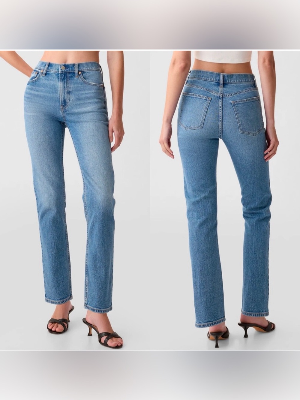 GAP | High Rise '90s Straight Jeans Size 32/14R